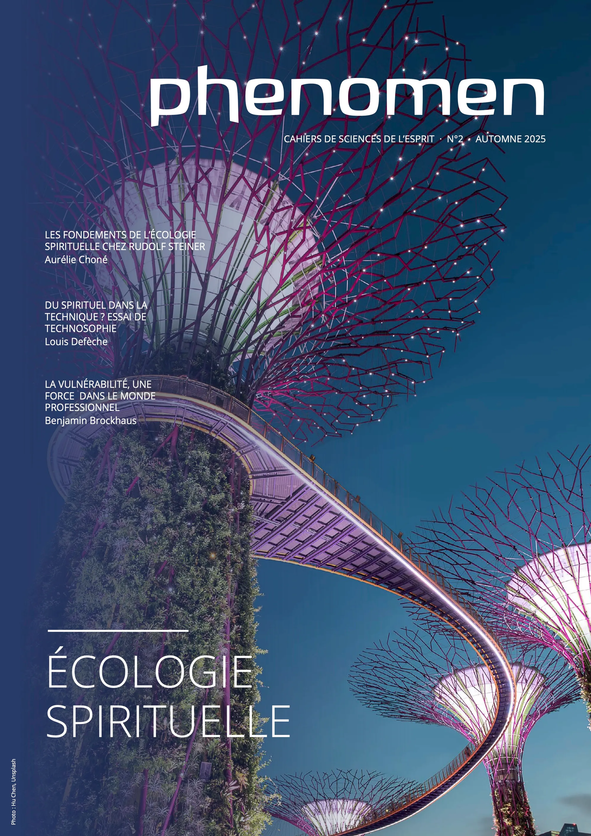 Couverture de la revue Phenomen, Écologie spirituelle